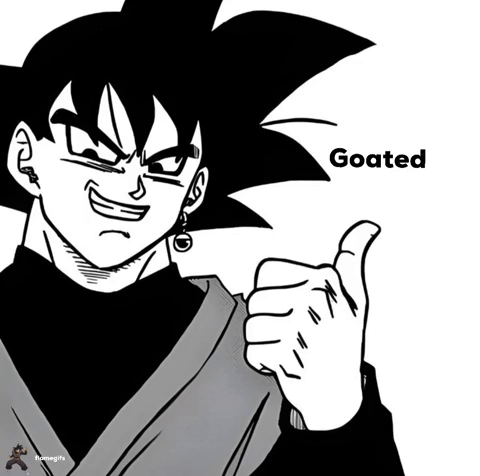 Goku Black GOATED