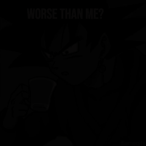 Goku Black saying Worse Than Me?
